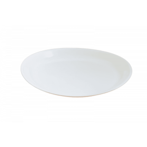 Plastový talíř mělký bílý...