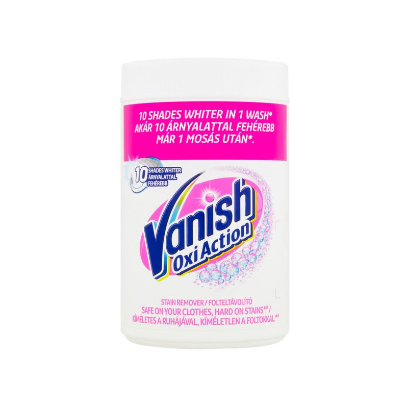 VANISH Oxi Action prášek pro bělení a odstranění skvrn 625 g