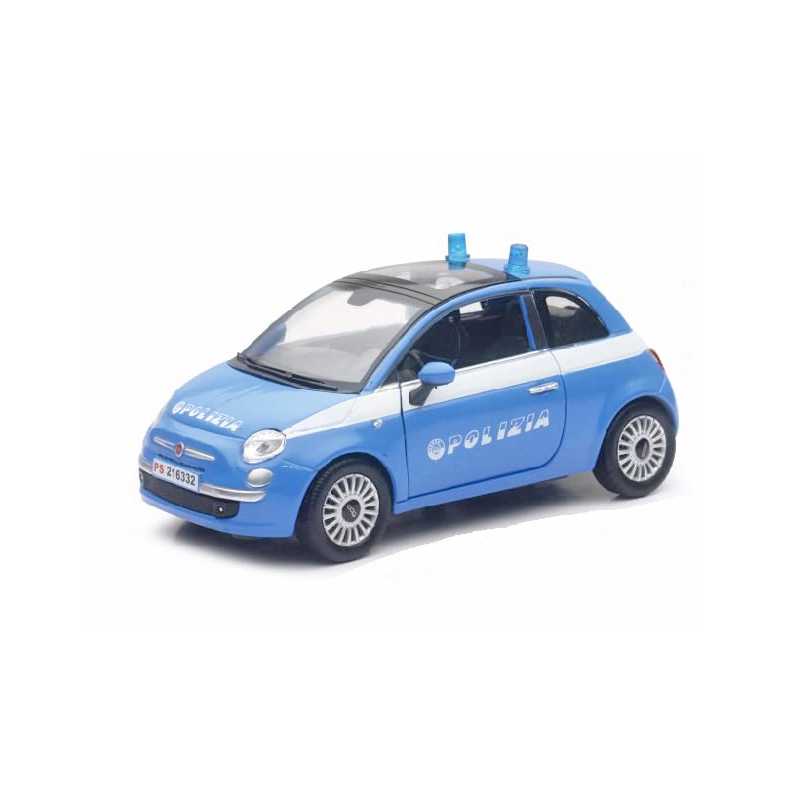 1:24 Fiat Nuova 500 Polize, Welly