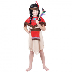Karnevalový kostým Indiánka, 120 - 130 cm