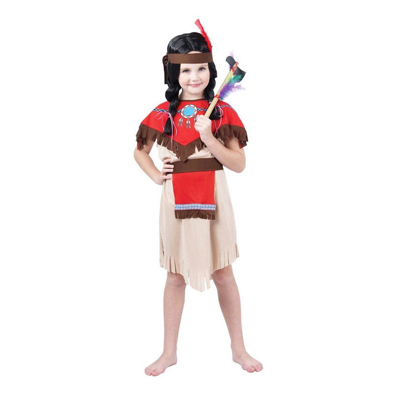 Karnevalový kostým Indiánka, 120 - 130 cm