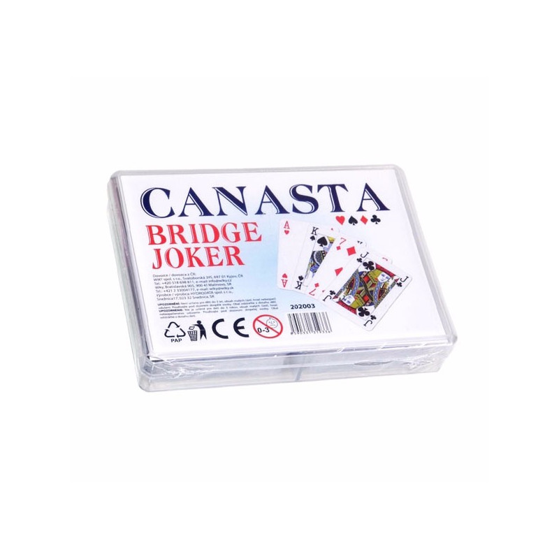 Karty hracie Canasta A