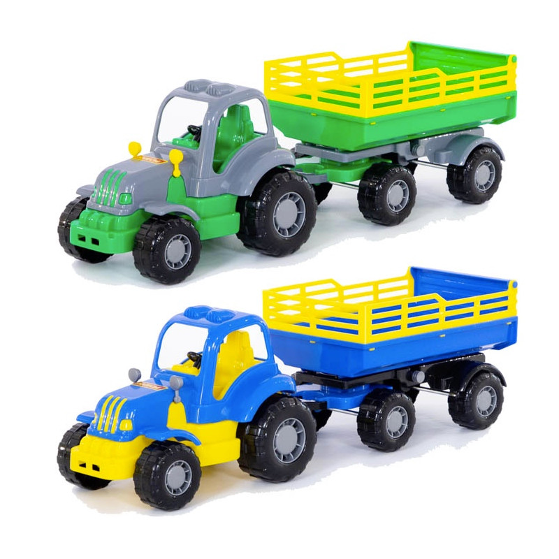 Traktor s přívěsem Macher