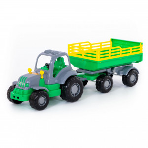 Traktor s přívěsem Macher
