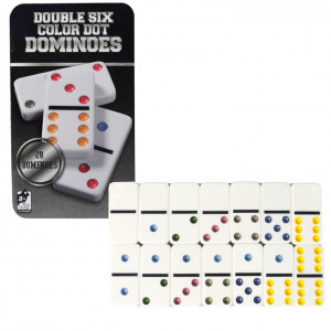 Domino v kovovom boxe