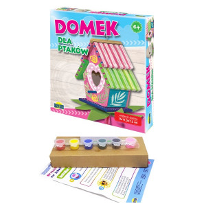 Domeček pro ptáčky - udělej a pomaluj