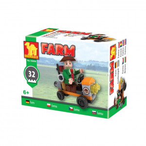 Stavebnice Farma traktor 32 částí