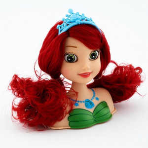 Hlava na česání Ariel