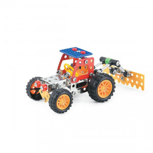 Malý mechanik - traktor s příslušenstvím 4v1