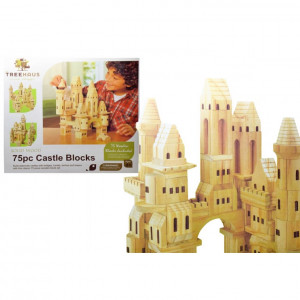 Dřevěná stavebnice hrad