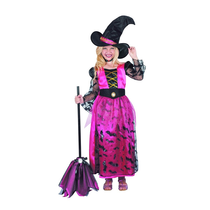 Šaty na karneval - Čarodějka 1, 120-130 cm