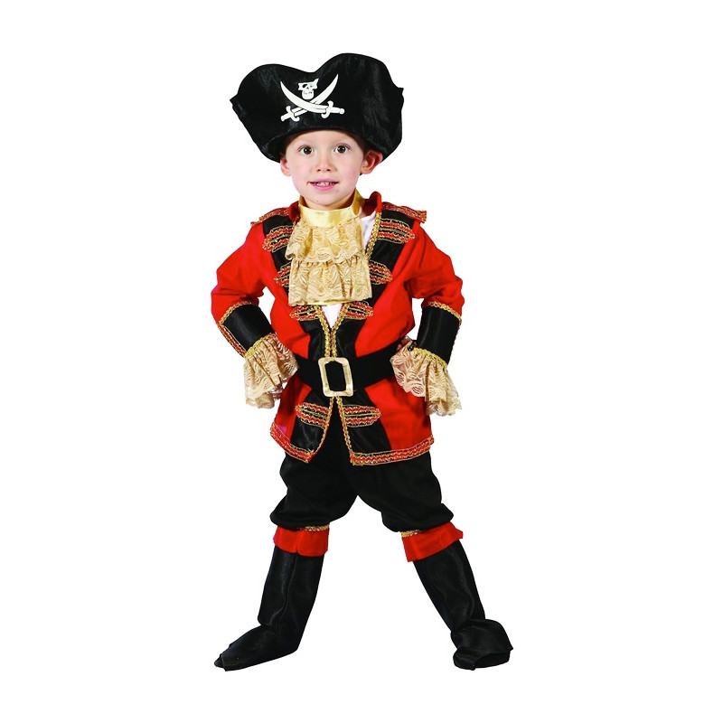 Kostým na karneval - Pirát, 92-104 cm