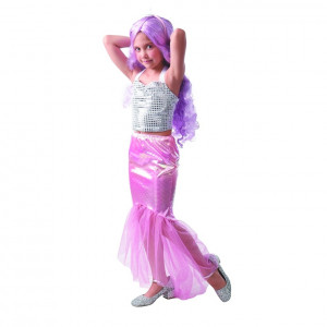 Šaty na karneval - Morská panna 3, 120-130 cm