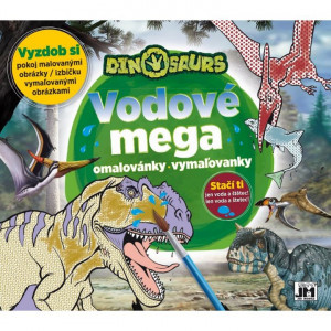 Mega vodová omalovánka A3 - Dinosauři