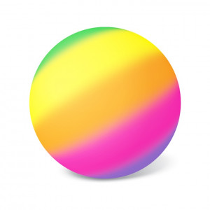 5 barevný duhový míč