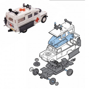 Monti System MS 35 - Terénní ambulance