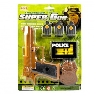Policejní pistole se softovými náboji