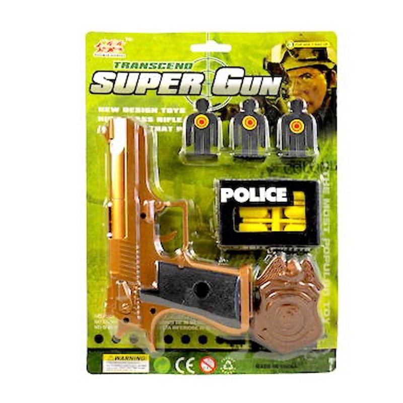 Policejní pistole se softovými náboji