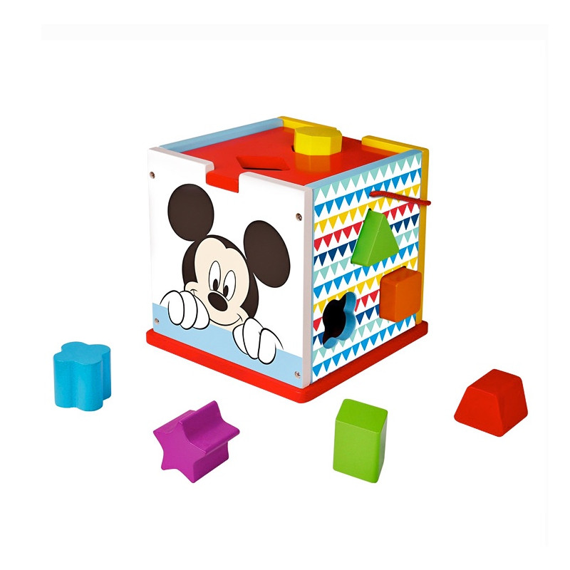 Vkladačka kocka Mickey - tvary