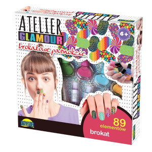 Atelier Glamour - brokátové nehty