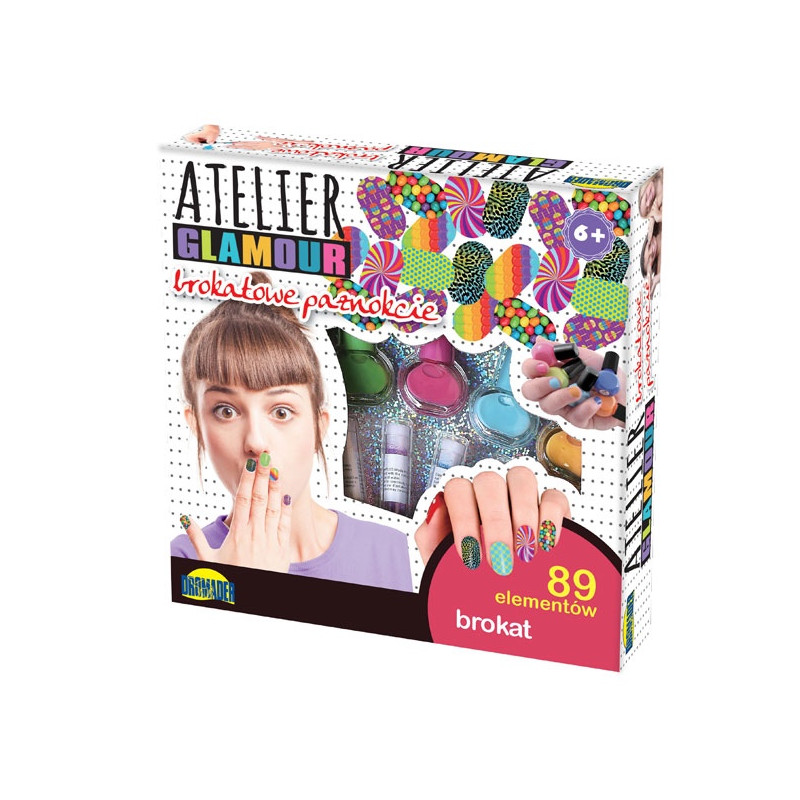 Atelier  Glamour - brokátové nechty