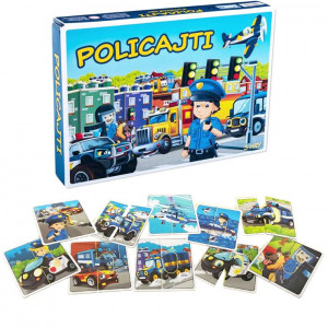 Hra Policajti - 3 logické hry