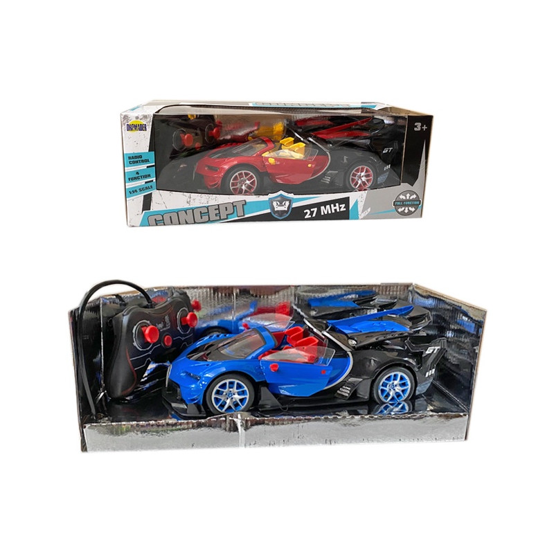 R/C Sportovní auto - červené, modré