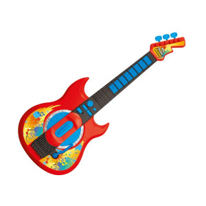 Gitara červená na batérie