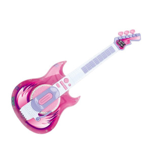 Elektrická kytara s mikrofonem - na baterie