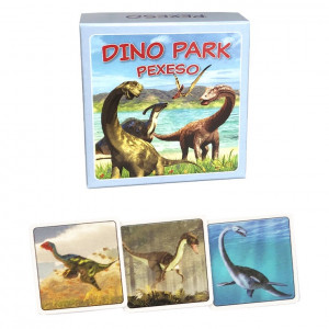 Pexeso Dino Park v krabičce