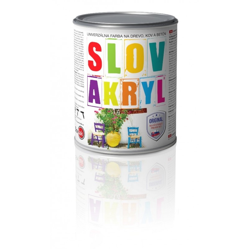 Slovakryl - univerzální vodou ředitelná barva