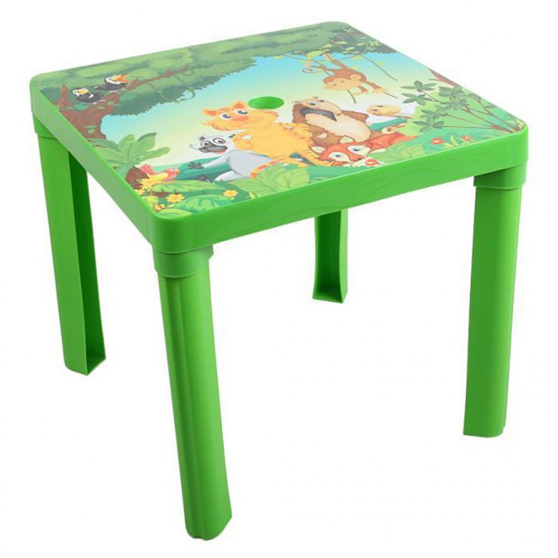 Detský záhradný nábytok - Plastový stôl