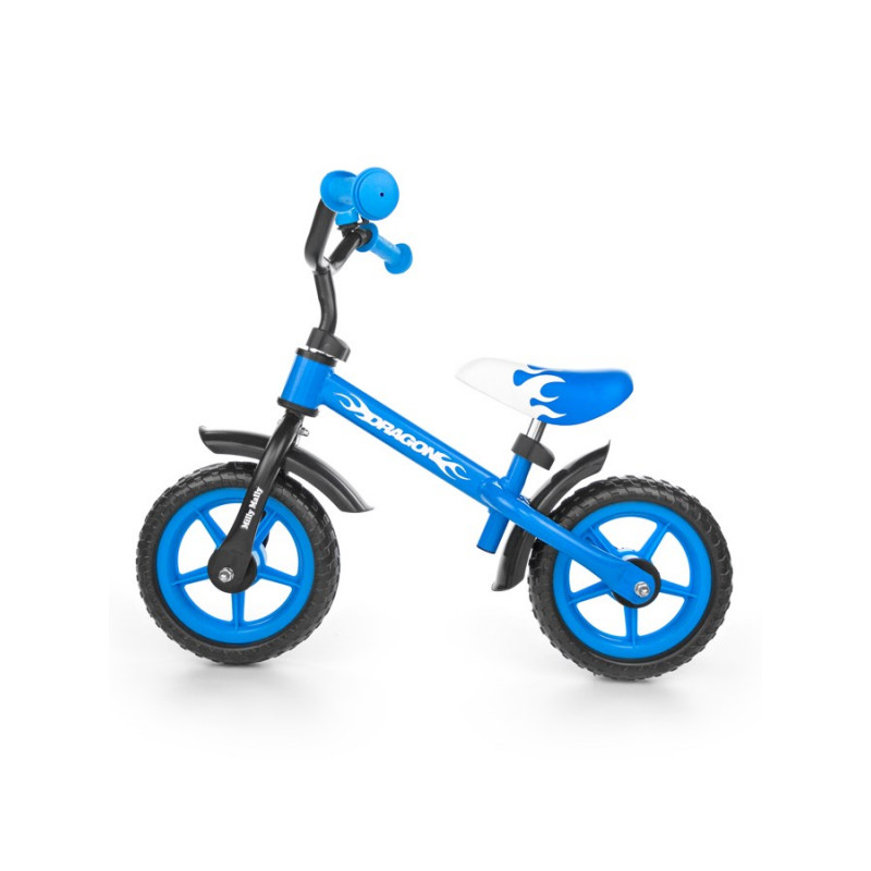 Detské odrážadlo bicykel Milly Mally Dragon blue