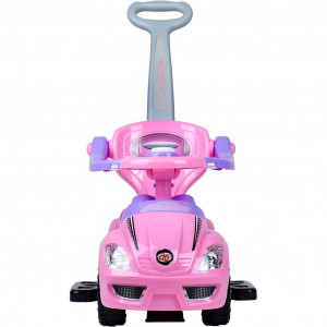 Detské Jazdítko 3v1 Bayo Mega Car pink