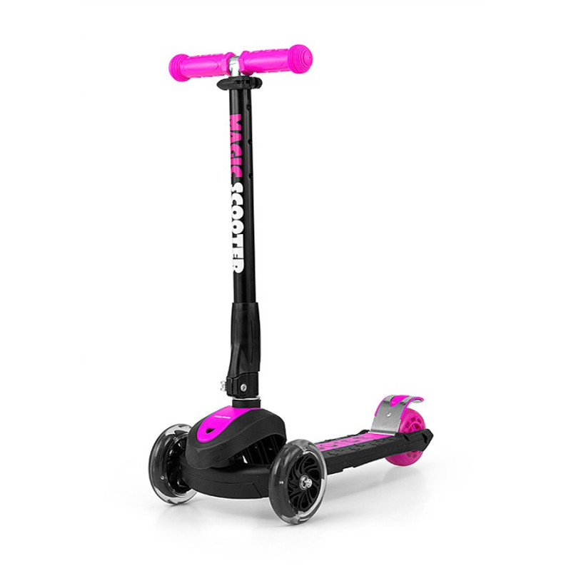 Dětská koloběžka Milly Mally Magic Scooter pink