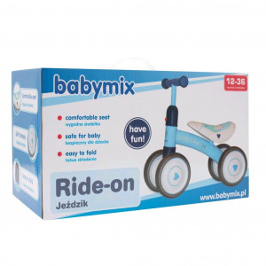 Detské odrážadlo Baby Mix Baby Bike ružové