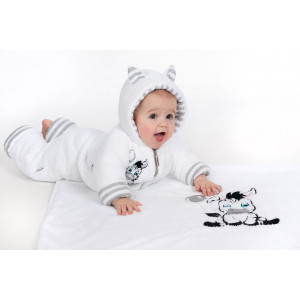 Luxusná detská zimná deka New Baby Zebra 110x90 cm