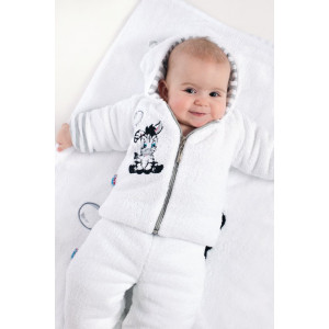 Luxusná detská zimná deka New Baby Zebra 110x90 cm