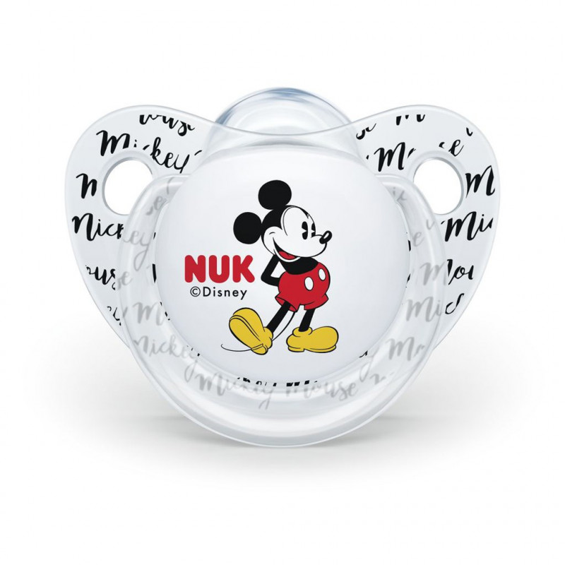 Cumlík Trendline NUK Disney Mickey Minnie 0-6m biely Box