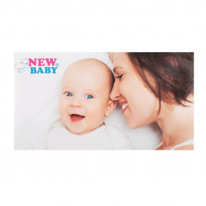 Polovystužená dojčiaca podprsenka New Baby Nina 90C biela