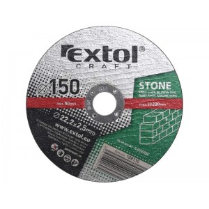 Kotúč rezný na kameň 5ks 150x2.5mm, Extol Craft 108130