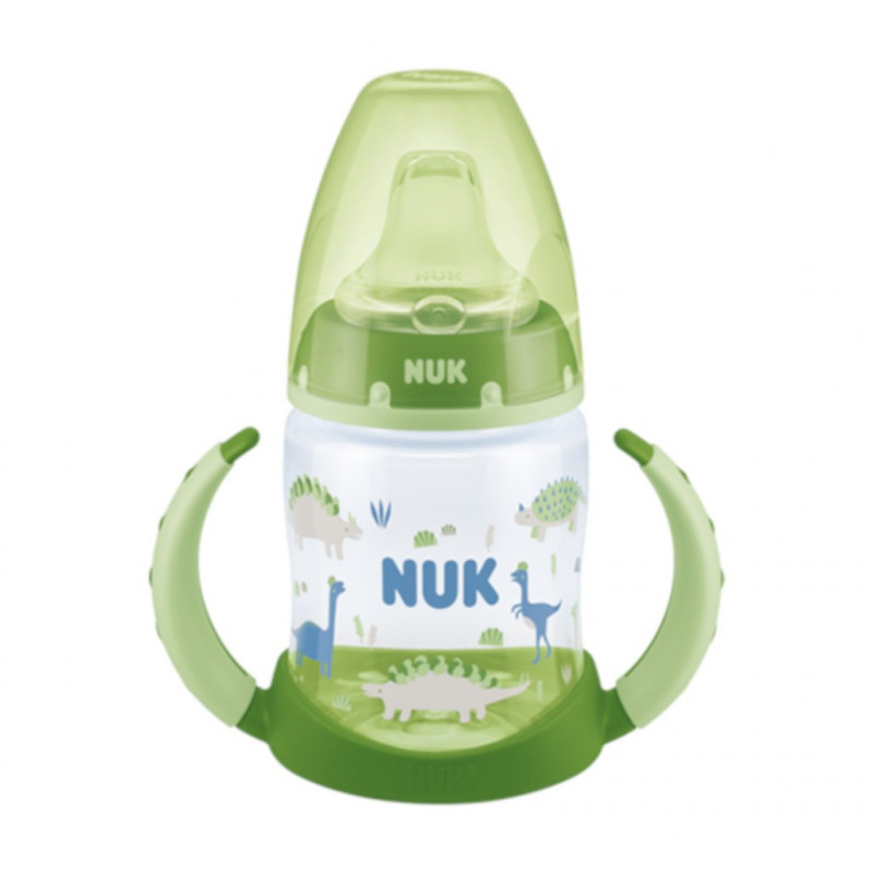 Dojčenská fľaša na učenie NUK 150 ml zelená dino