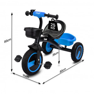 Dětská tříkolka Toyz Embo blue