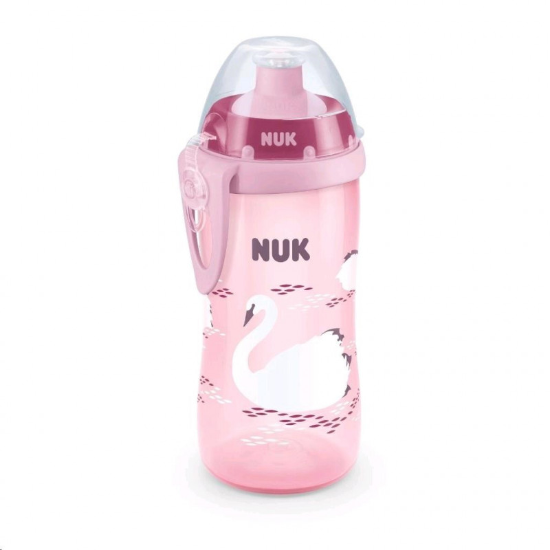 Detská fľaša NUK Junior Cup 300 ml ružová