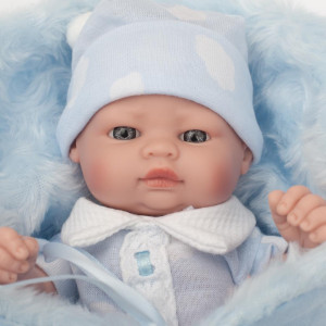 Luxusná detská bábika-bábätko Berbesa Barborka 28cm