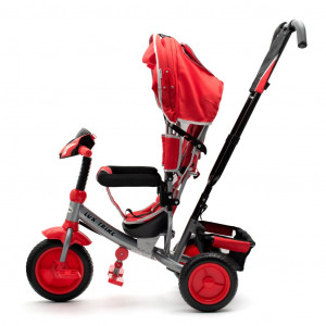 Dětská tříkolka s LED světly Baby Mix Lux Trike červená