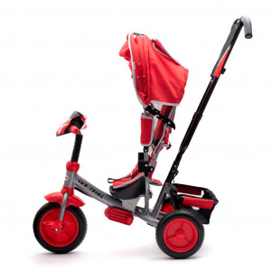 Dětská tříkolka s LED světly Baby Mix Lux Trike červená