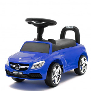 Detské odrážadlo s vodiacou tyčou Mercedes Benz AMG C63 Coupe  Baby Mix modré