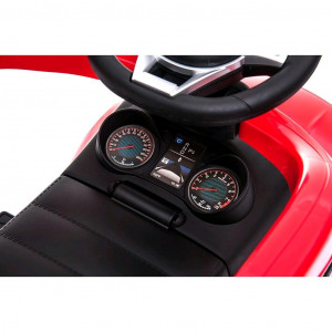 Odrážedlo s vodící tyčí Mercedes Benz AMG C63 Coupe Baby Mix červené
