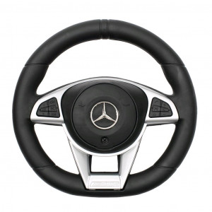 Odrážedlo s vodící tyčí Mercedes Benz AMG C63 Coupe Baby Mix bílé
